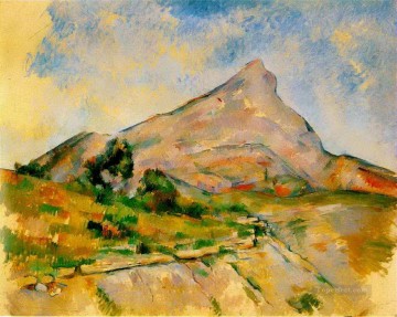  Victoire Works - Mont Sainte Victoire 1898 Paul Cezanne Mountain